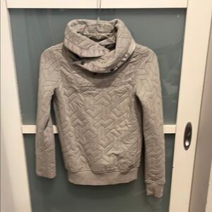 G-Star Gray Cowl Neck sweatshirt pullover Sweater, XS